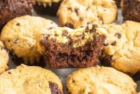 Decadent Brookie Bites Recipe: Chocolate Brownie + Cookie Bars
