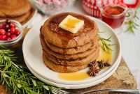 Gingerbread Pancakes Recipe: Fluffy Spiced Holiday Pancakes