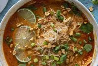 Authentic Thai Chicken Soup Recipe: Aromatic Broth with Herbs