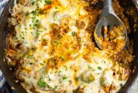 Cheesy Unstuffed Bell Pepper Skillet Recipe
