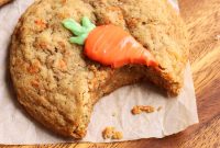 Chewy Brown-Butter Carrot Cake Cookies with Cream Cheese Frosting