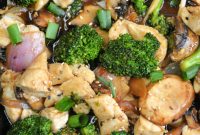 Chicken and Broccoli Stir-Fry with Garlic Soy Sauce