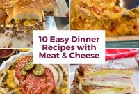 10 Meat-and-Cheese Dinner Recipes for Quick Weeknight Meals