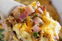 Ham and Cheese Breakfast Casserole Recipe for Brunch