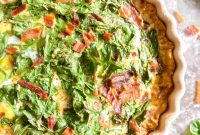 Gluten-Free Bacon and Spinach Quiche Recipe for Brunch