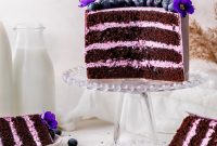 Blueberry Cream Cheese Chocolate Cake Recipe for Decadent Dessert