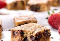 Churro Blondie Bars: Cinnamon-Sugar Dessert Recipe