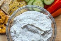 Quick 5-Minute Creamy Dill Dip Recipe for Parties and Snacks