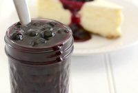Sweet Blueberry Sauce Recipe for Pancakes, Yogurt, & Desserts