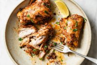 Juicy Stovetop Bone-In Chicken Thighs with Crispy Skin