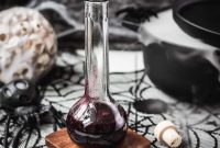 Homemade Halloween Blood Syrup with 3 Ingredients