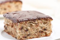 Banana Chocolate Chip Snack Cake Recipe for Moist Quick Bakes