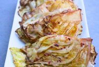 Smoked Cabbage with Chili-Lime Butter Sauce