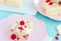 White Chocolate Raspberry Fudge Slice Recipe — Decadent No-Bake Treat