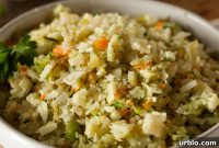 Herbed Turkey Riced Cauliflower Stuffing Style