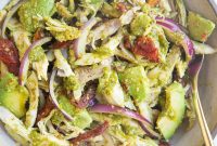 Pesto Chicken and Avocado Salad Recipe for Fresh Lunch