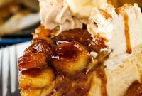 Decadent Bananas Foster Cheesecake Recipe with Rum Caramel