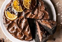 Decadent Chocolate Orange Layer Cake Recipe