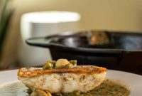 Crispy Skinned Red Snapper in a Cast Iron Skillet