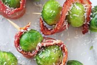 Bacon and Parmesan Brussels Sprout Skewers Recipe for Grilling