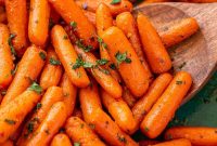 Spicy Honey-Glazed Carrots with Brown Butter and Herbs