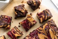 Peanut Butter and Jelly Brownies — Gooey PB&J Dessert Recipe