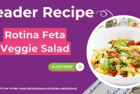 Rotini Pasta Salad with Feta and Fresh Veggies