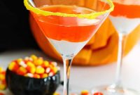 Candy Corn Martini Recipe: Festive Halloween Cocktail Tutorial