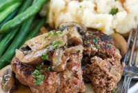 Classic Salisbury Steak with Mushroom Gravy Recipe