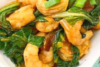 Keto Shrimp Stir-Fry with Bok Choy and Garlic Ginger Sauce