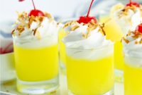Pina Colada Jello Shot Recipe — Tropical Party Shots