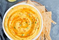 Roasted Sweet Potato Hummus Recipe — Creamy Autumn Dip