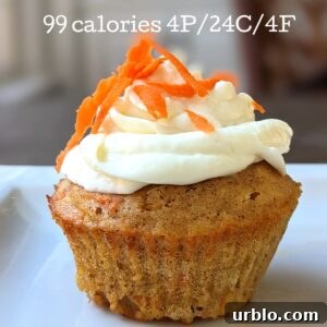 carrot cake muffin with calories and macros
