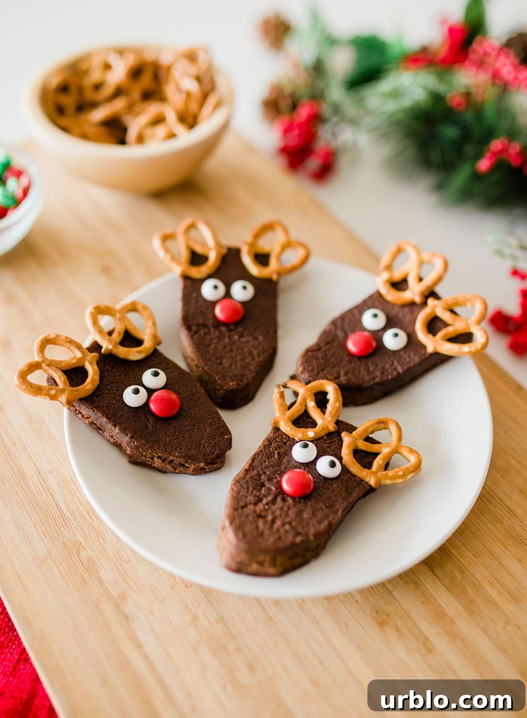 reindeer brownies