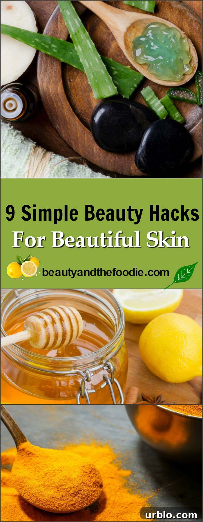 9 Simple Beauty Hacks For Beautiful Skin- simple natural beauty tips.