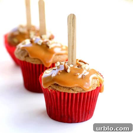 caramel-apple-cupcakes