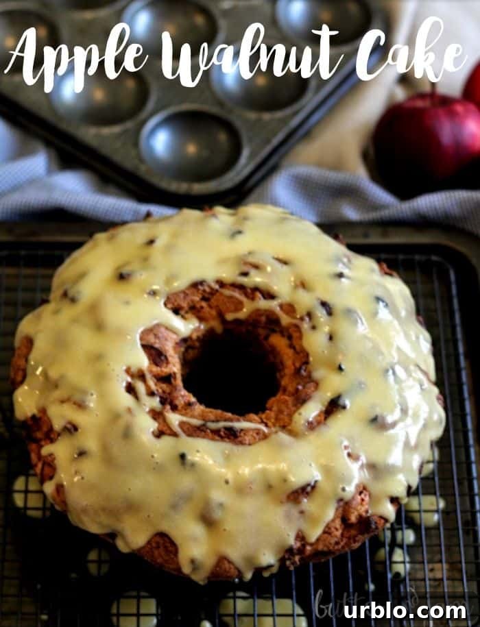 Apple Walnut Cake