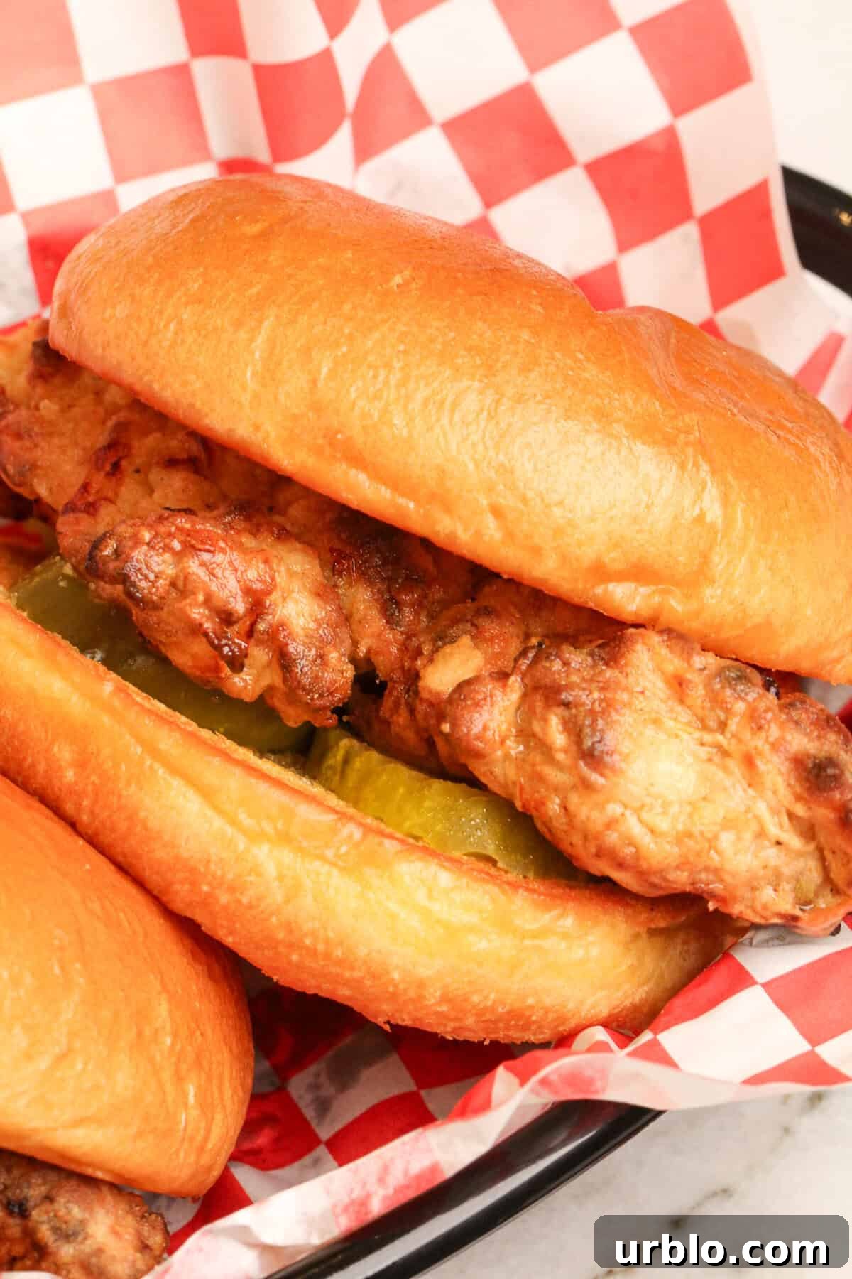 Air Fryer Chick-fil-A Sandwich