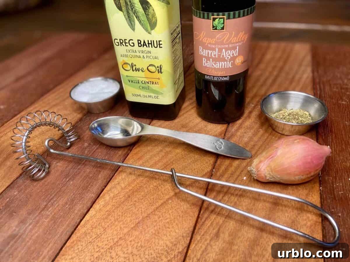 Tools and ingredients.