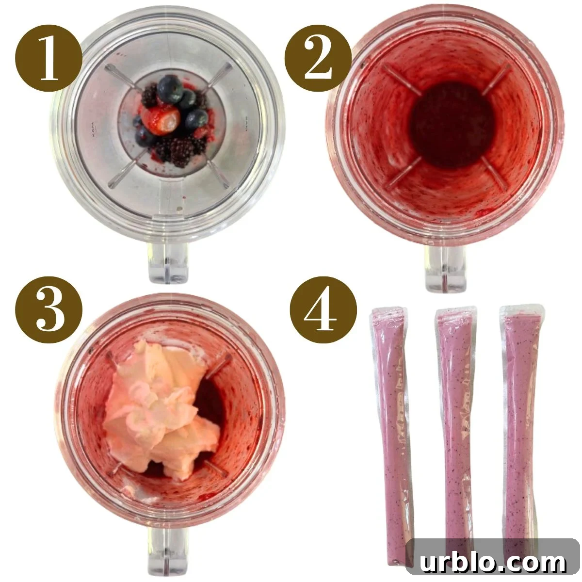 How to Make Gogurts: Homemade Yogurt Tubes Recipe 4 Steps to make homemade gogurts.