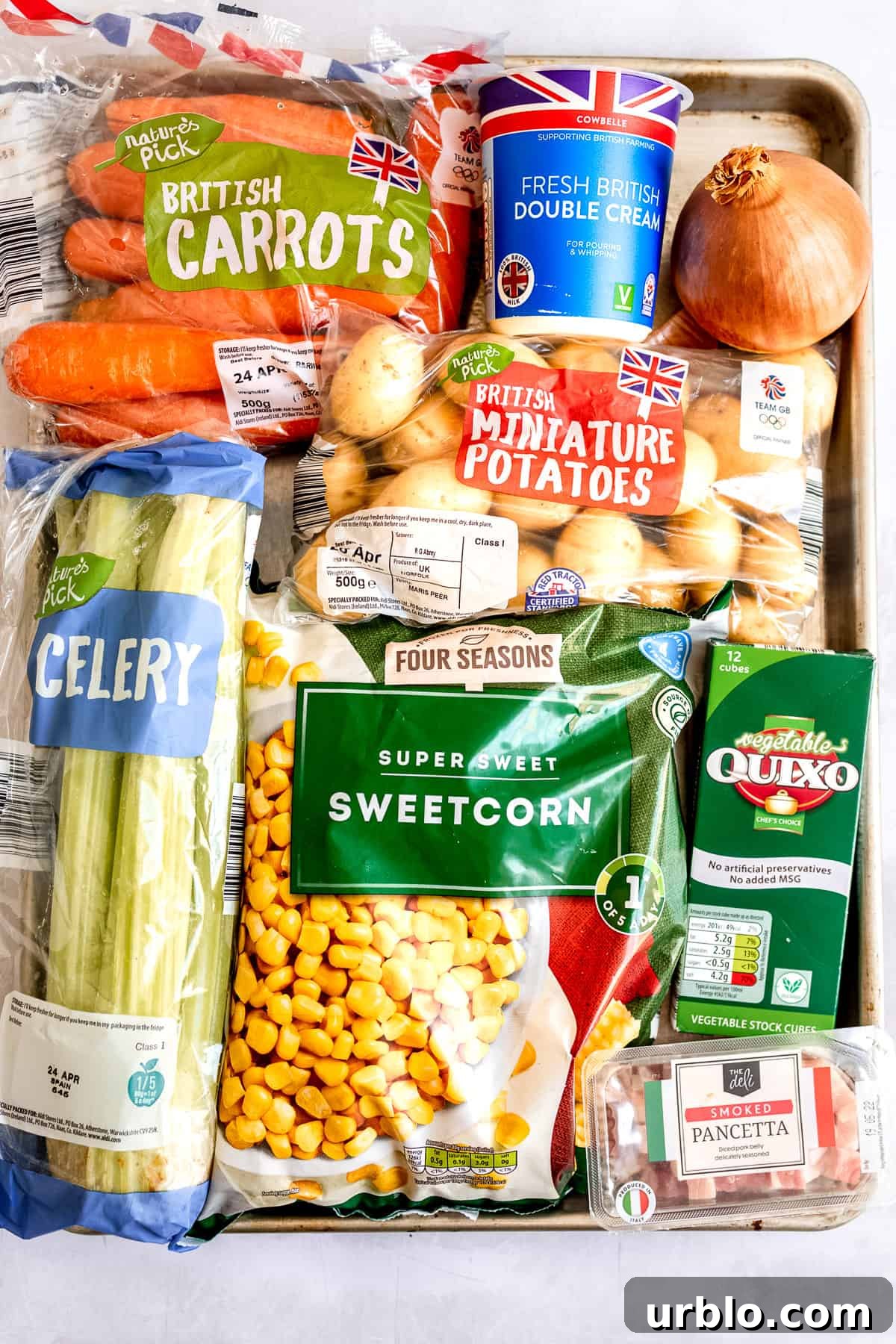 Aldi ingredients for potato corn chowder