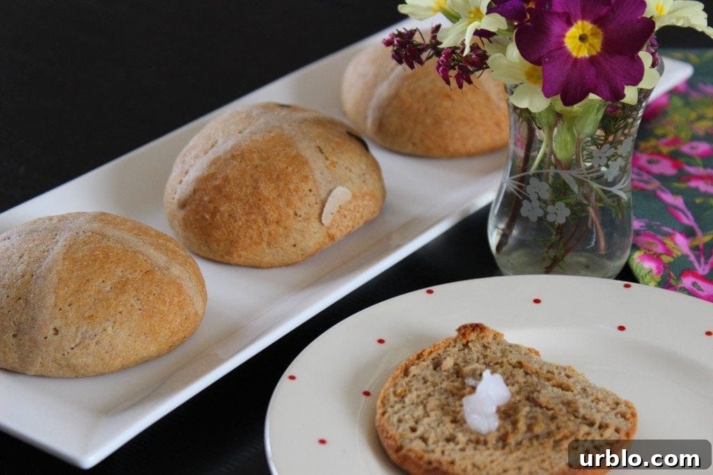 Healthier hot cross buns made with wholegrain gluten free flour blend
