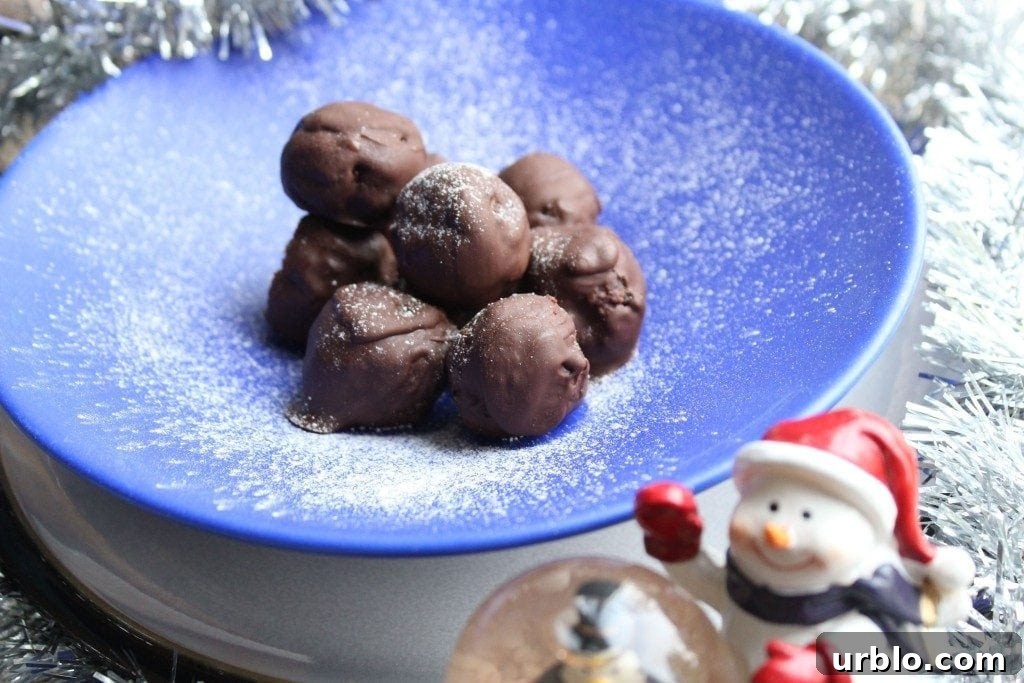 Raw chocolate truffles - a healthy Easter treat