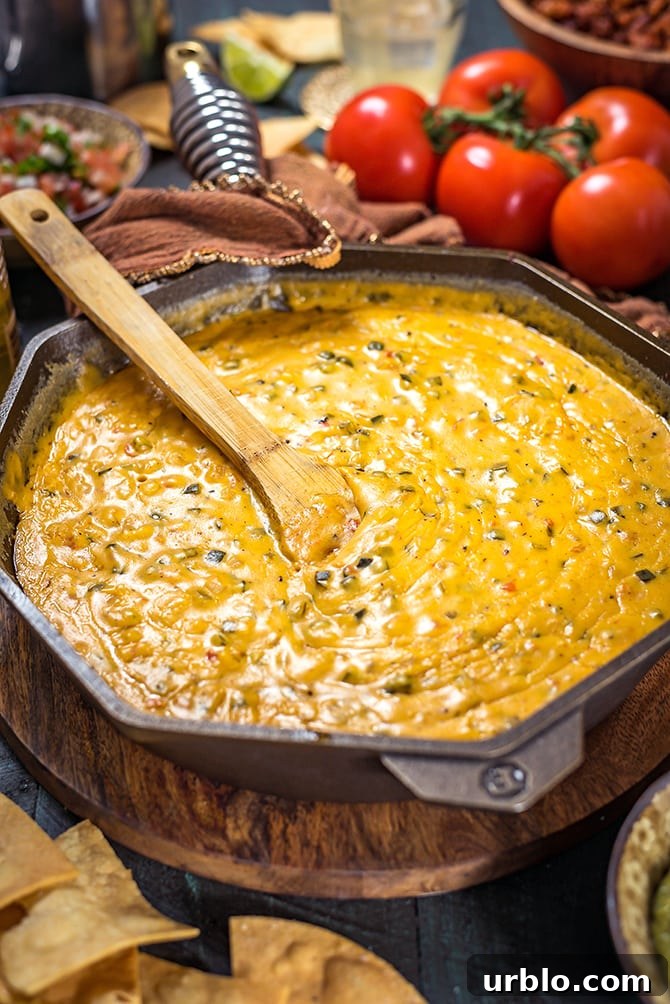 Creamy Chorizo Queso Dip Recipe for Game Day and Parties 5 Chorizo Queso Dip. This is the ultimate, no fake cheese, no fuss cheese dip. | hostthetoast.com