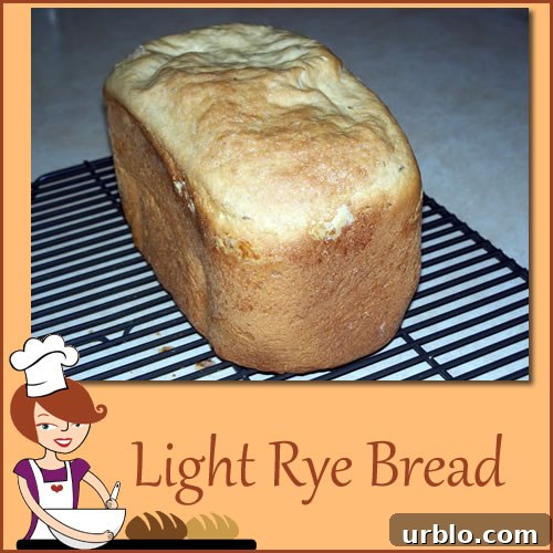 Light Rye Bread Recipe