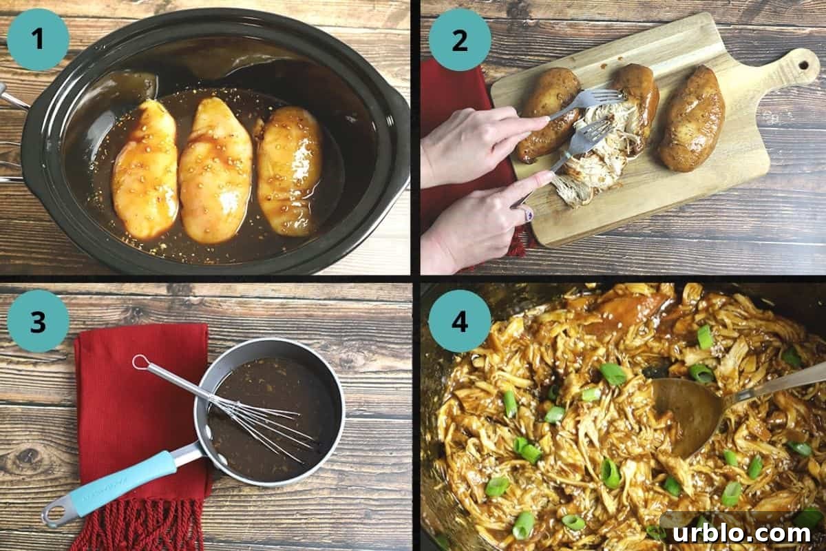 photo collage of recipe steps