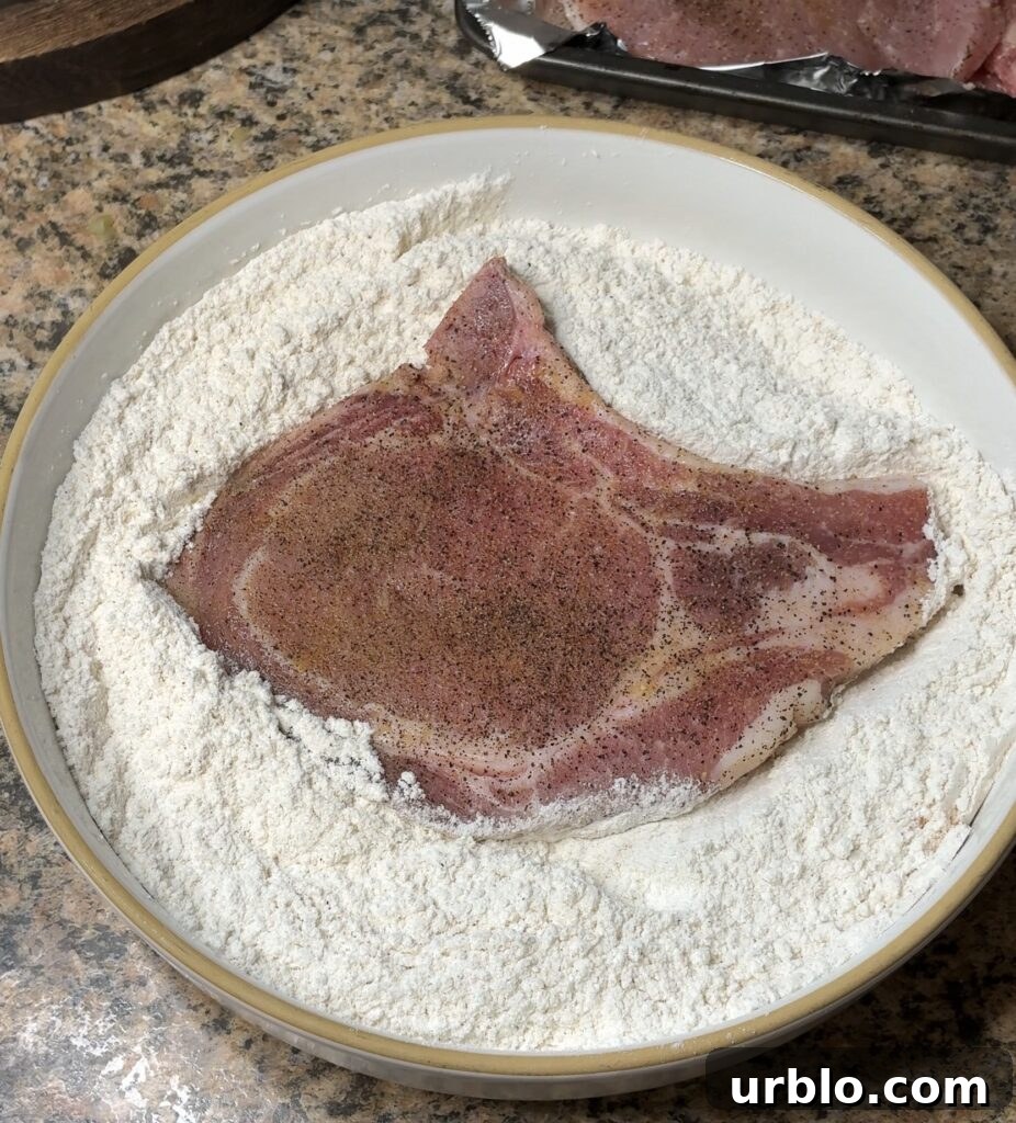 Crispy Fried Pork Chops with Homemade Pan Gravy 6 img 13323 5