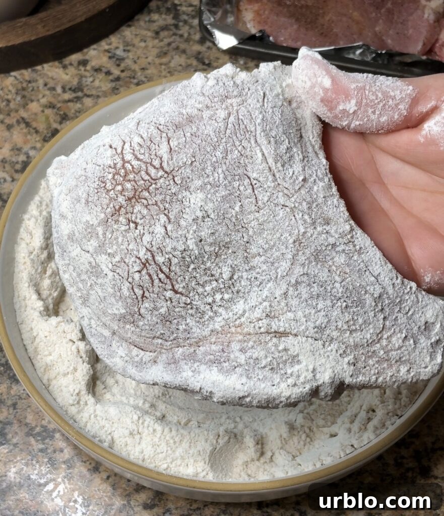 Crispy Fried Pork Chops with Homemade Pan Gravy 8 img 13323 7