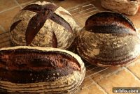 Traditional English Wheat Sourdough Bread Recipe