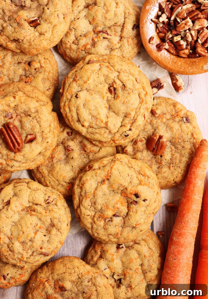 Chewy Brown-Butter Carrot Cake Cookies with Cream Cheese Frosting 3 brown butter carrot cake cookies